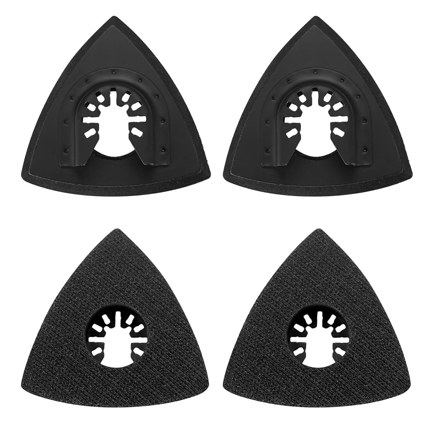 Customizable 80 X 80 Mm Soft Sponge Hook Loop Sanding Interface Pad Abrasive Pal