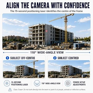 1080P Time Lapse Camera for Construction