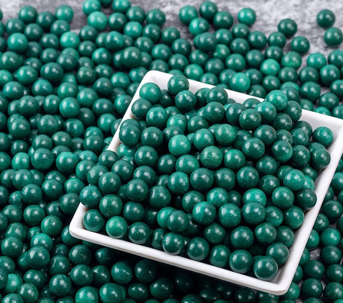 KuTi Kai 9mm Colorful Mud Slingshot Balls Hard Clay Ball Catapult Sling Shot Ball for Shooting Target Practice (Dark Green, 300g/PACK) - Image 3