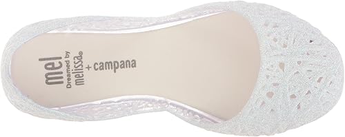 Vista 5 de mini melissa Mel Campana Zig Zag - Zapatos planos unisex para niños