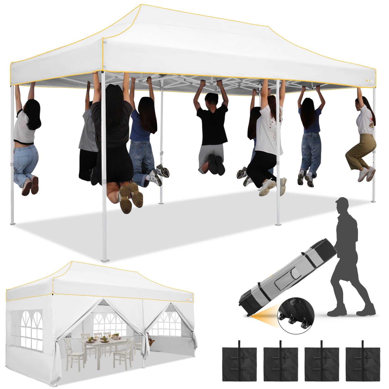 HOTEEL 10x20 hexagonal leg canopy tent