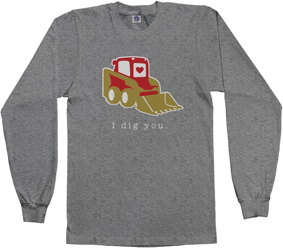Threadrock Big Boys' I Dig You Youth Long Sleeve T-Shirt