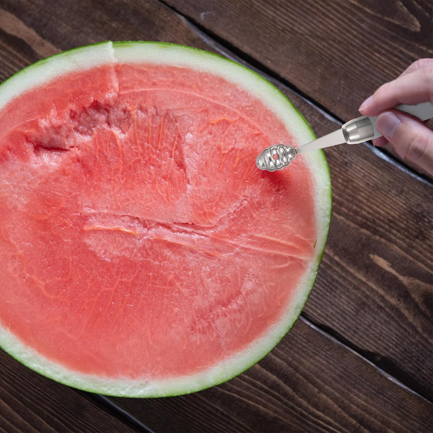 Melon Baller Scoop Stainless Steel Fruit Scooper
