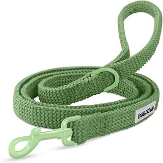 Sweater Knit 5 FT Dog Leash for Small and Medium Dogs,Soft Padded Handle,Durable Dog Lead and Matching Harness Collection for Walking,Training,Travel and Everyday Use