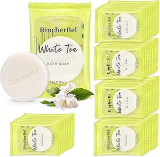 DincherBel Paquete de 100 jabones de viaje de...
