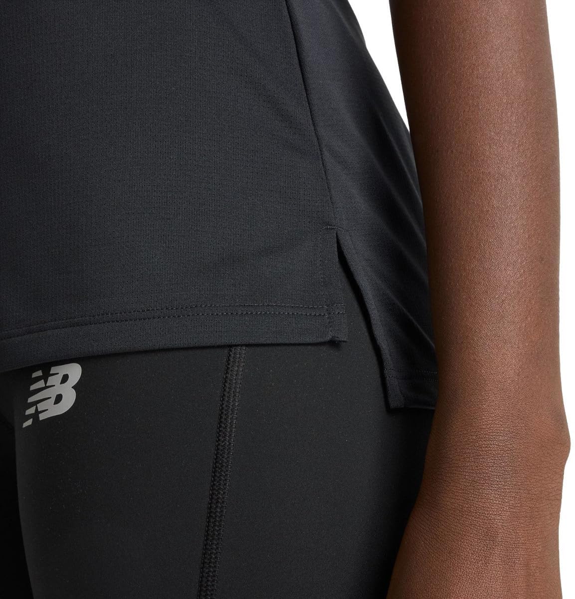 New Balance Women's Sport Short Sleeve, Black, Large - Image 3