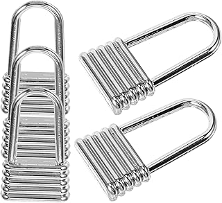 Veemoon 5 Pçs Suprimentos De Zíper Zíper Puxa Abas Prático Zíper Puxar Roupas Extrator De Roupas Cabeças De Zíper Abas De Zíper Reutilizáveis Kit De Reparo De Zíper Alça De Metal