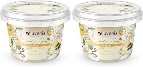 Juvenis Candy Shop Şeker Peeling Vanilyalı 180 Gr. (2 paketi)