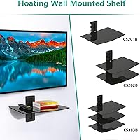 Vista 7 de WALI Repisa flotante Negro