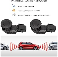 Vista 4 de Sensor de respaldo, respaldo inverso, estacionamiento, parachoques trasero, sensor de objeto de asistencia de estacionamiento, compatible con Toyota