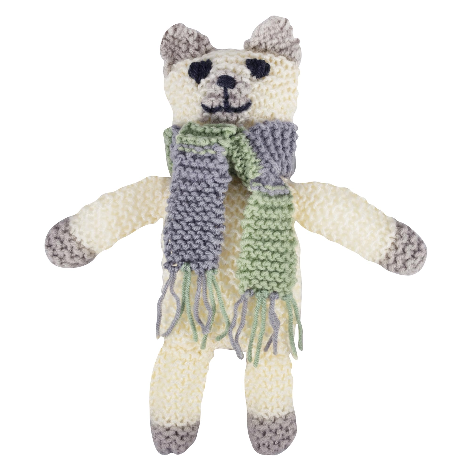 Trimits Knitting Kit - Handmade, Soft Toy, Teddy, Gift with Yarn, Needles and Instructions - Bear, 7 x 28 x 35cm - Image 2