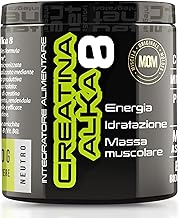 NET Creatine Alka Supplements 8-180 g Micronised Clonapure Monohydrate Creatine - Pre-Post Workout, Rapid Energy Production, Counteracts Fatigue and Maximizes Muscle Growth