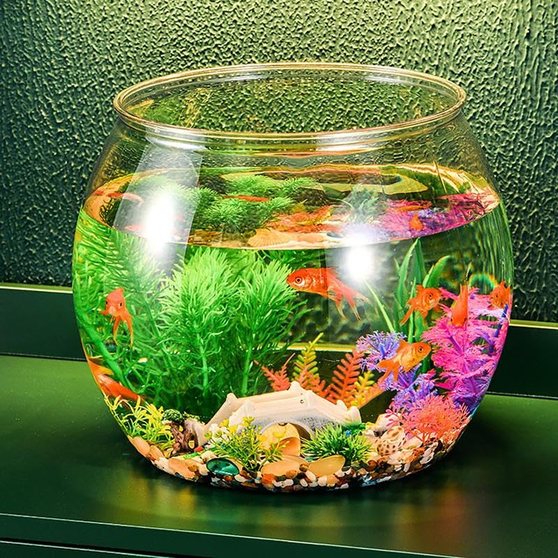 Hängendes Glas-Aquarium Mit Ständer – Kreative Tischvase Oder Mini-Fischbecken Für Heimdekoration