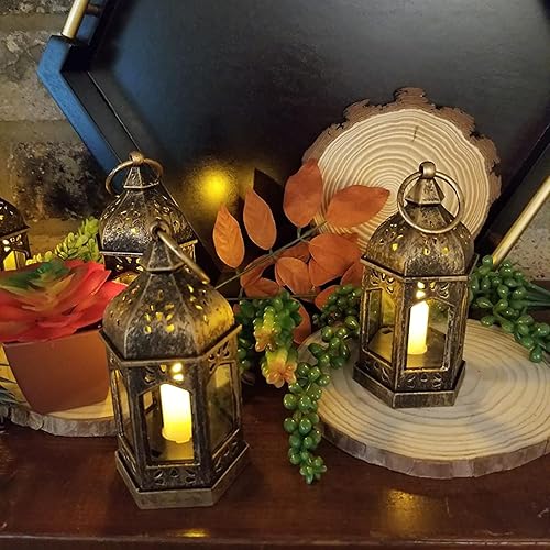 Miniatura 5 de HAKZEON 14 piezas de rebanadas de madera natural de 6 a 7 pulgadas, redondas de madera de 3/5 pulgadas de grosor con corteza, discos de madera sin