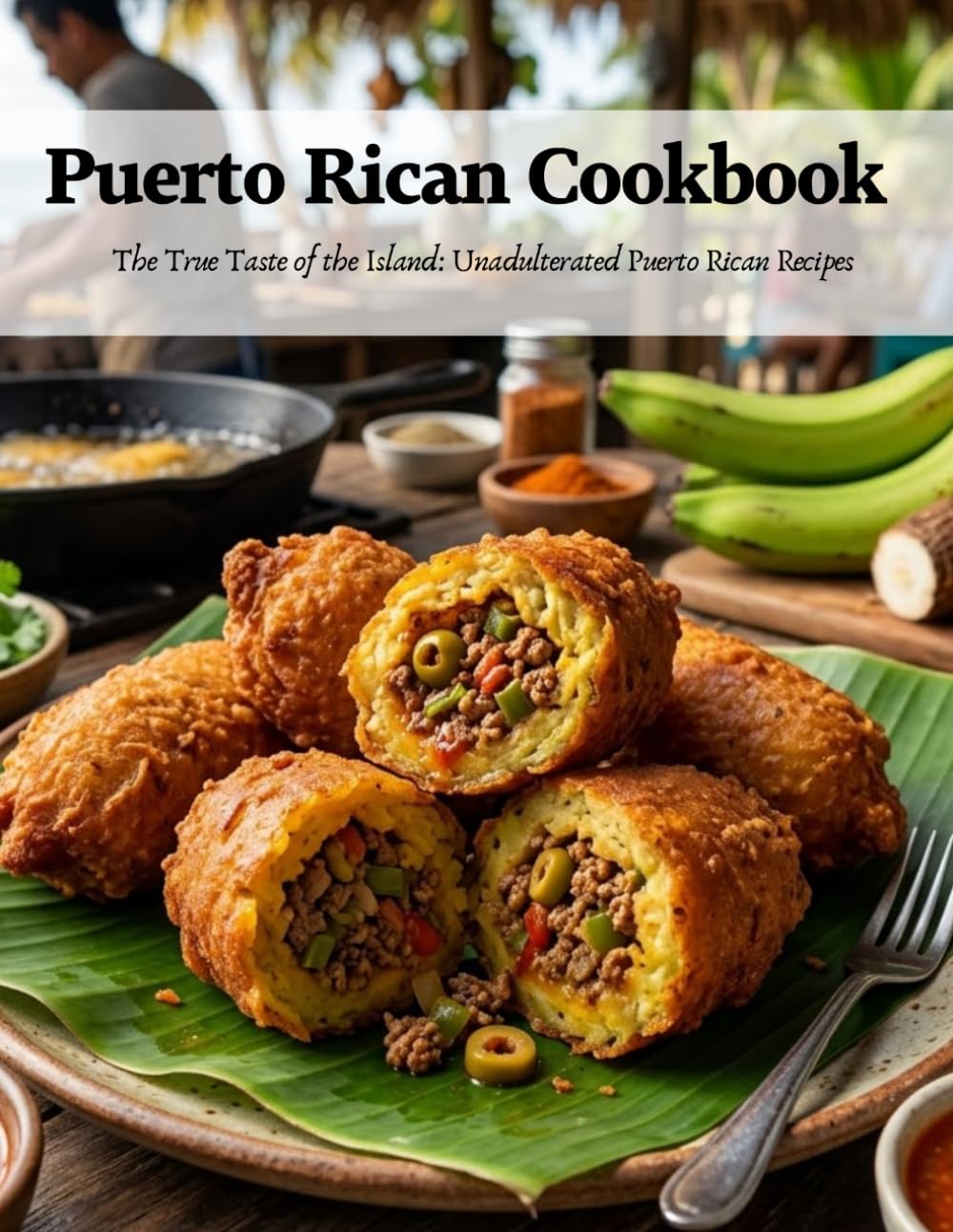 Puerto Rican Cookbook: The True Taste of the Island: Unadulterated Puerto Rican Recipes