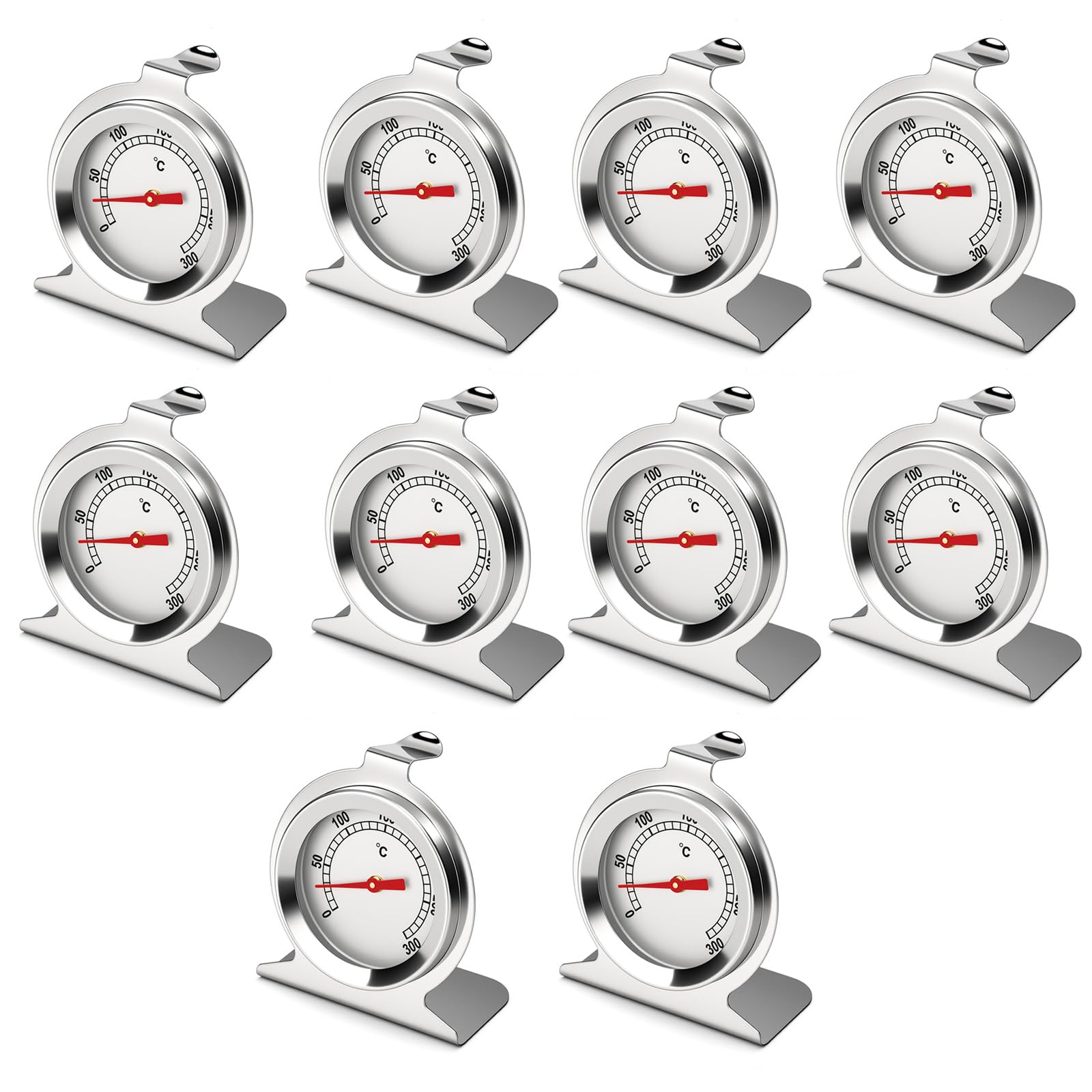 MEANLIN 10PCS Termometro da Forno, 0-300℃ Indicatore di Temperatura