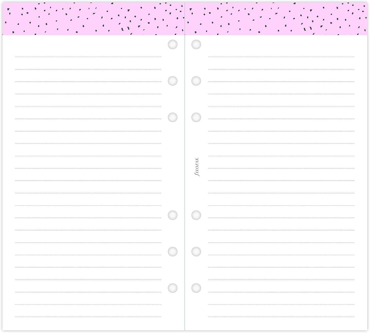 Filofax Personal Confetti Week to View Diary - 2022, 22-68491