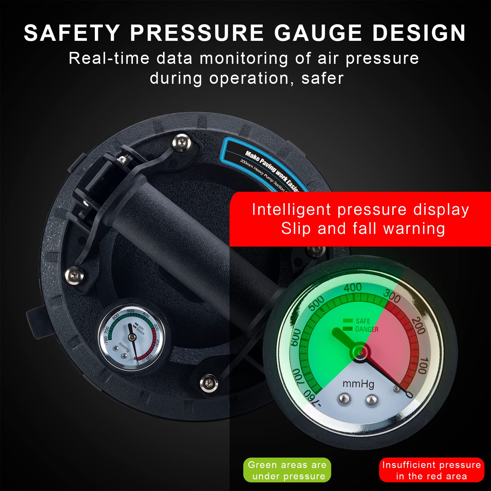 Ventose Di Sollevamento Professionali - Portata 220 Kg, Per Vetro, Piastrelle, Mobili - Foto 2