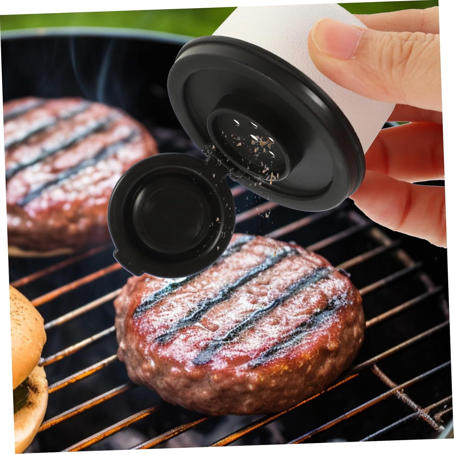 Alipis Heavy Duty Mesh Fish Grill Rack with Handle Net for Outdoor Grilling for Vegetables and Meat Easy to Clean and for Camping Cooking