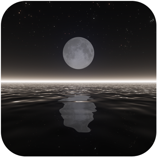 Ocean live wallpaper Ocean Moon ( live theme live android live background live ocean live desktop live water live liquid )