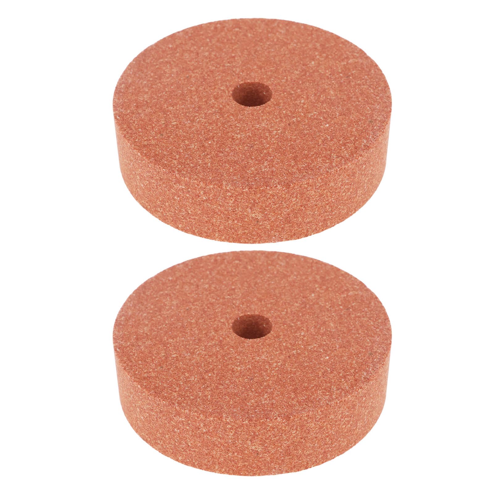 Briny River Red 2Pcs 70Mm Grinding Stone Grinding Wheel For Grinding Metal Jewelry Crafts 70X18x10mm