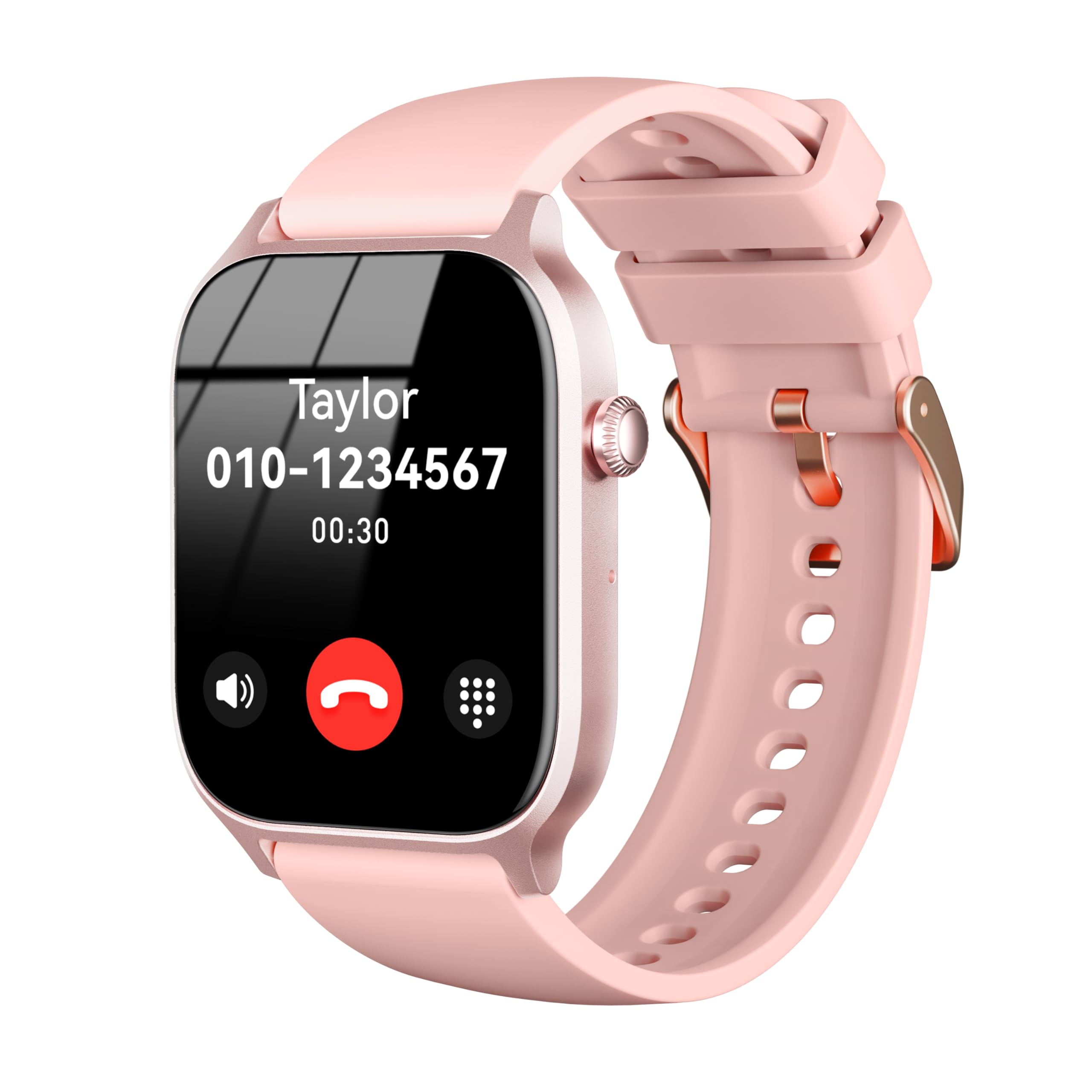 Smart Watch for Men Women- Answer Make Call IP68 Waterproof Fitness Tracker Watch with Monitor Sleep Step Counter