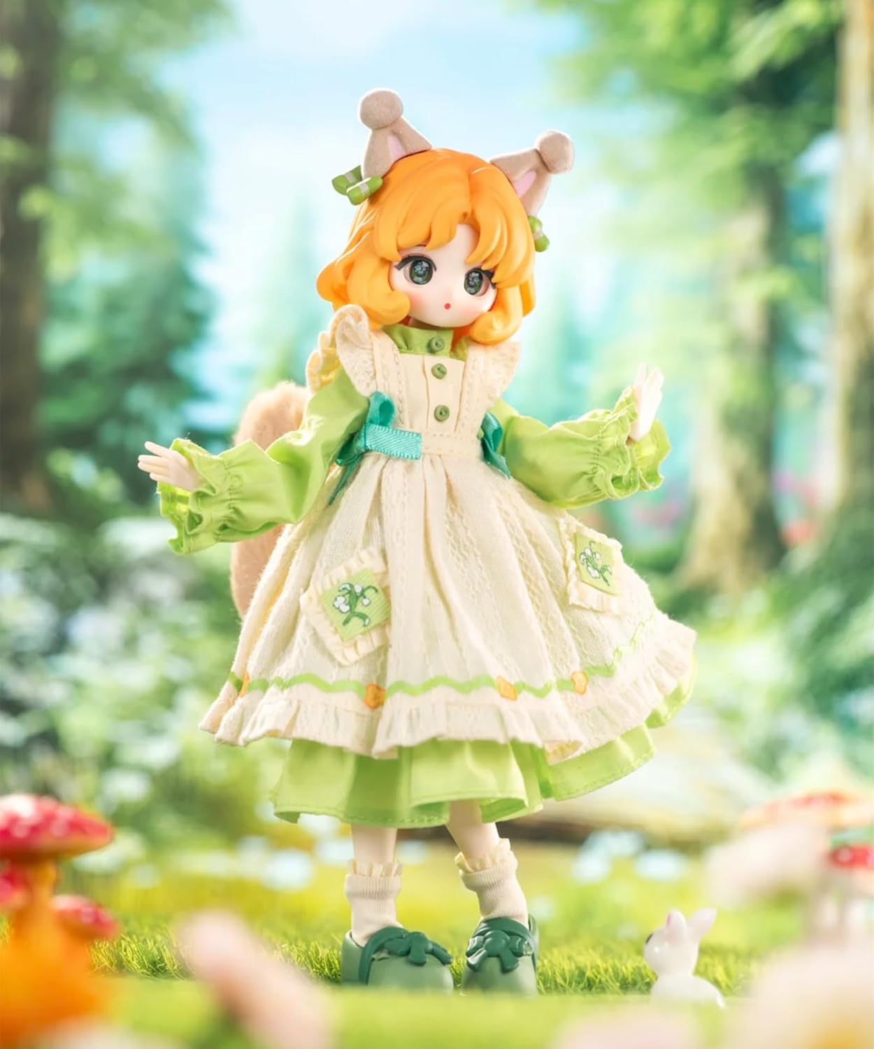 CALEMBOU BJD Blind Box, Puppy's Colorful Wardrobe Series 1/12 Ball Jointed Doll, Decorative Dress Up Doll, Collectible Character Figure for Birthday, Random 1 Box image 2