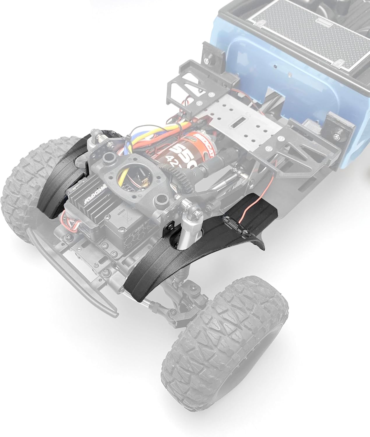 Club 5 Racing Front Inner Guards w/LEDs for Redcat Ascent/Fusion