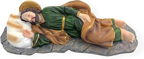 Miniatura 2 de Gigi's Classy Kids 12" Saint St Joseph Sleeping Statue Figurine Religioso Católico Santo San José Dormido Estatua Imagen