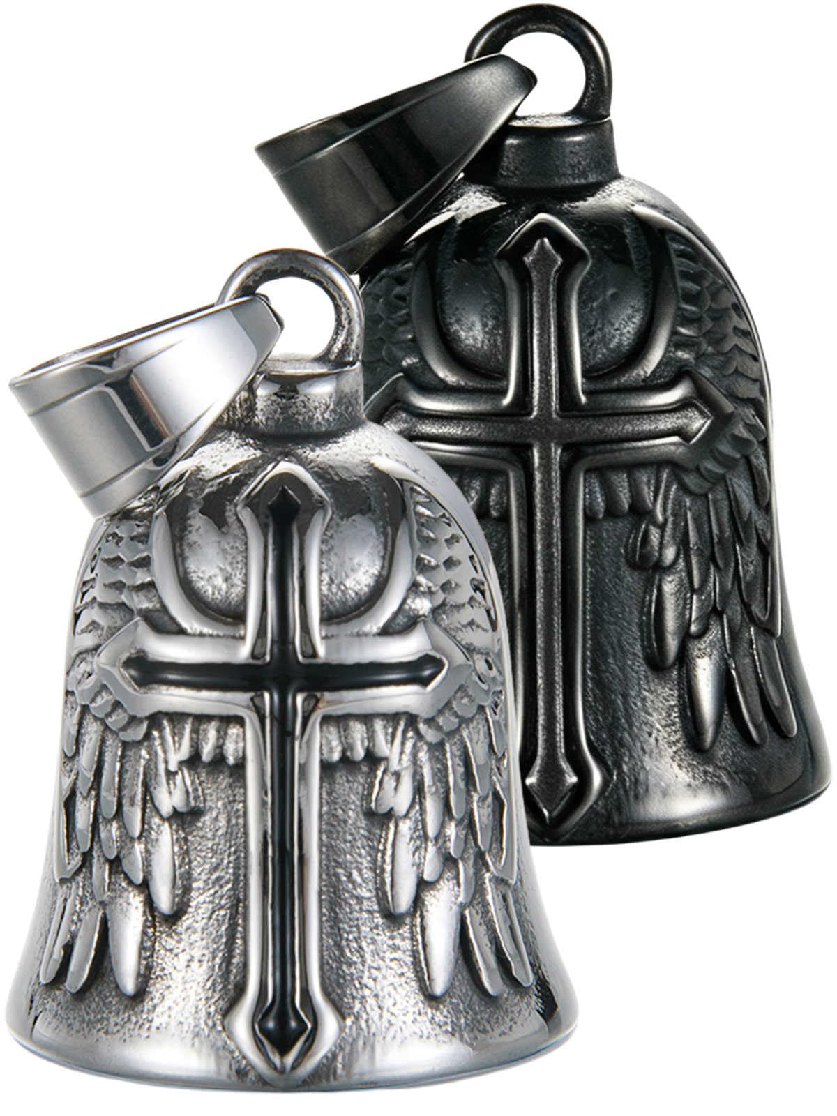 Motorcycle Bell Guardian Angel Gremlin Lucky Charm Gift For Riders
