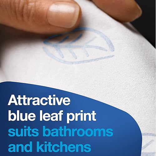 Miniatura 3 de Tork Xpress 101298 - Toalla de mano extra suave multipliegue color blanco con hoja azul H2, premium, 4 paneles, alto rendimiento, absorbente, 2