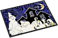 Vista 273 de Caroline's Treasures PJC1117JMAT - Felpudo para puerta delantera de 24 x 36 pulgadas, tapete antideslizante lavable de pelo bajo, 24 x 36 pulgadas