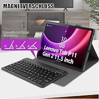 Zabatoco Lenovo Tab P11 Gen 2 Billentyűzetes Tok 7 Szín Háttérvilágítás 5