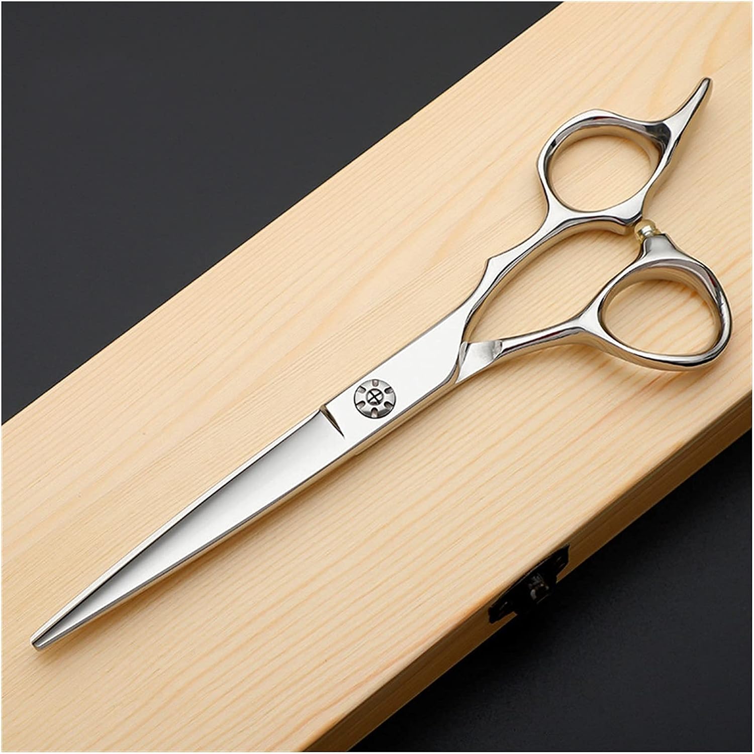 Hair Cutting Shears 6.3 Inch Hairdressing Scissors, Barber, Structure, Flat, Bangs, Professional Hairdresser for Men Women/Salon/Home/Stylist