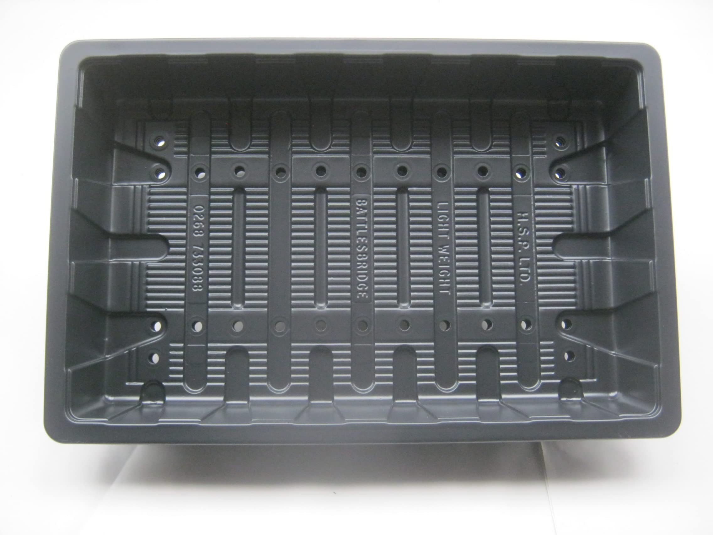 Gone Potty FULL SIZE ECONOMY SEED TRAYS WITH DRAINAGE HOLES (X20)