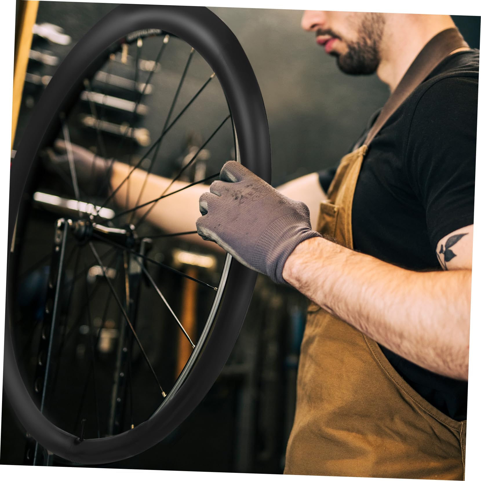 Cámaras de Aire 2 Unidades para Bicicleta de Montaña 26x1.75/2.125 para Reemplazo y Mantenimiento Válvula Presta de Butilo Resistentes Ciclismo al Aire Libre