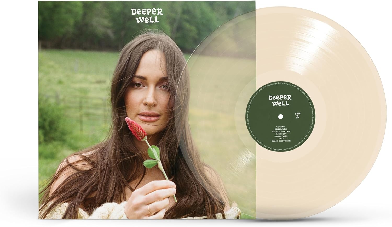 DEEPER WELL (TRANSPARENT CREAM VINYL) por Kacey Musgraves — capa do álbum