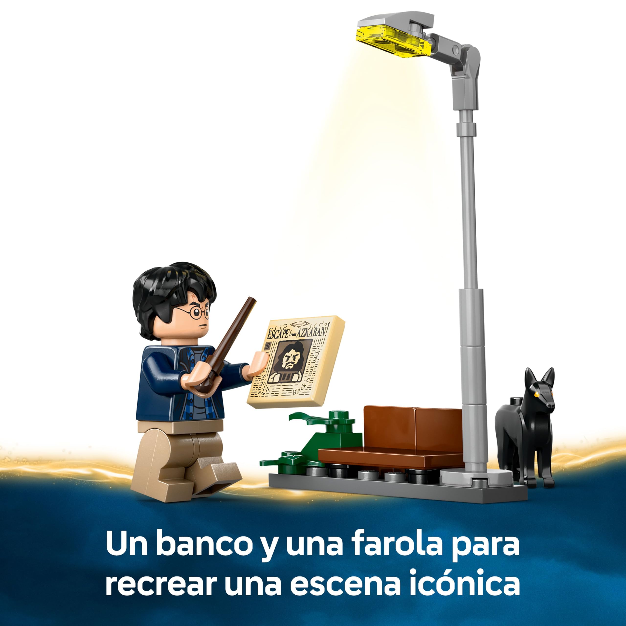 LEGO Harry Potter Aventura en el Autobús Noctámbulo de Juguete con 5 Minifiguras Coleccionables y Accesorios Inc. Varitas -Regalo de El Prisionero de Azkaban para Niñas y Niños de 8+ Años 76446
