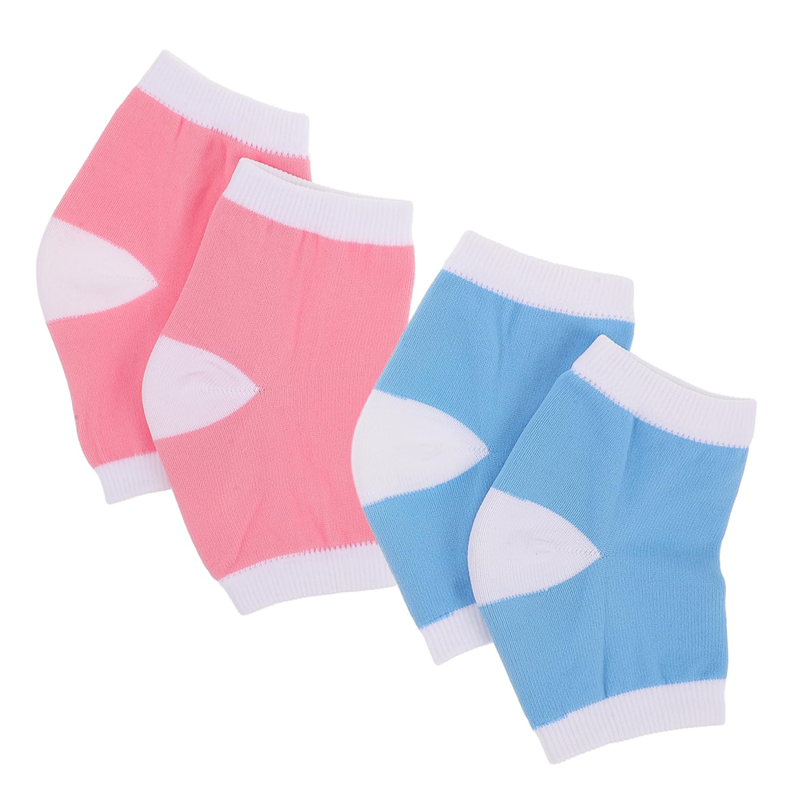BESTYASH Overnight Moisturizing Heel Sleeves Soft Gel Socks for Men Women's Foot Care