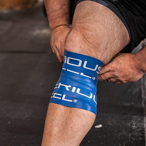 Miniatura 5 de Serious Steel - Bandas de movilidad y recuperación (hilo dental)  Banda de compresión  Banda de adherencia y hilo dental (7 pies de largo x 2