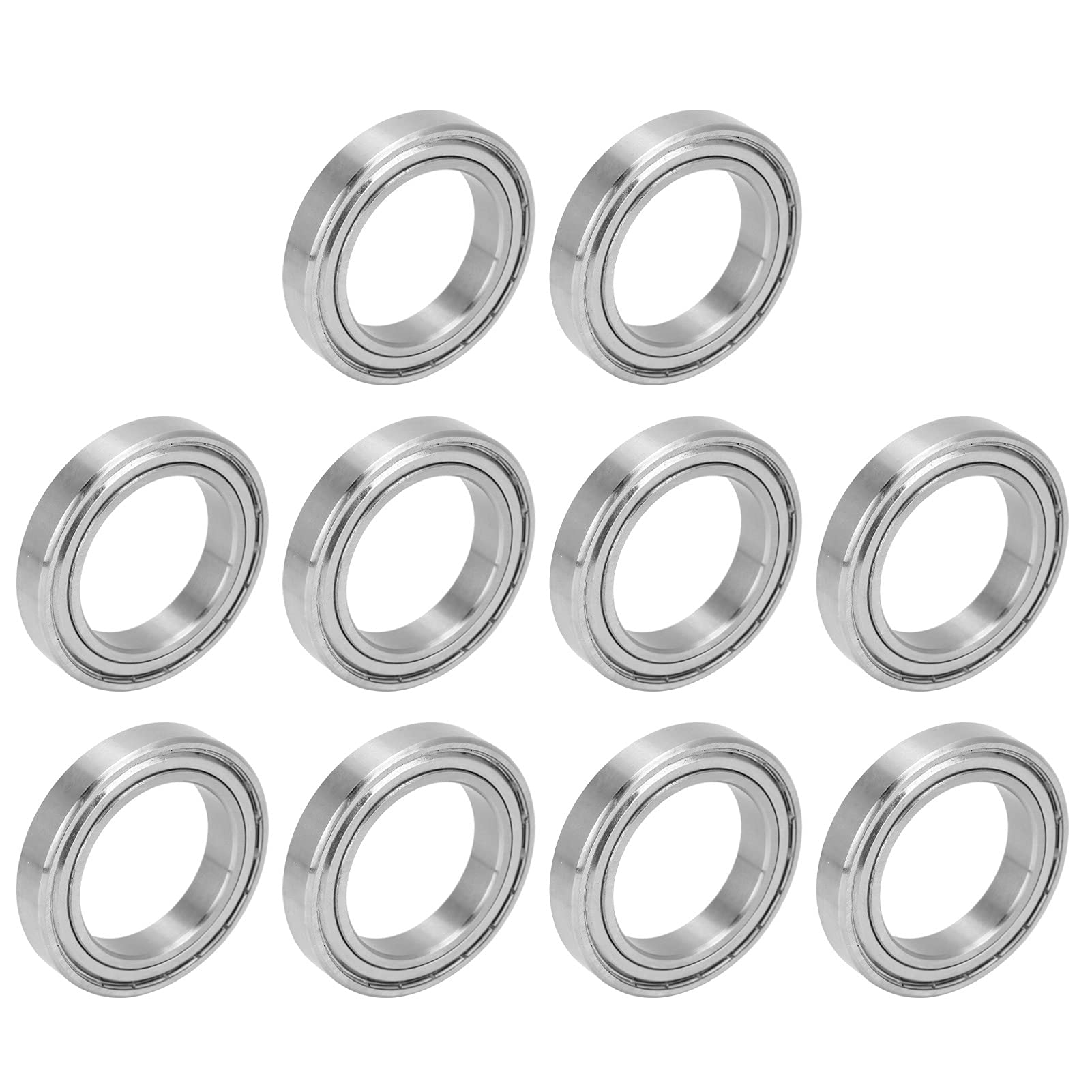 Rodamientos de bolas de acero inoxidable 10 piezas Rodamientos de patineta de rotación silenciosa de alta velocidad y larga duración para patinetas Patines en línea Patines
