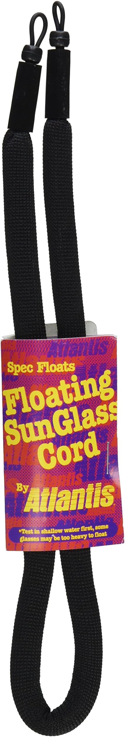 Atlantis A2287 Sunglass Cord (Black, One Size)