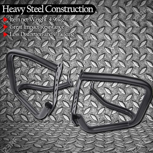 Miniatura 2 de Protector de motor de acero para motocicleta de carretera, barra de choque, protector de marco de jaula de acrobacias, compatible con R Nine T