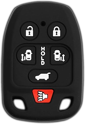 Miniatura 1 de KeyGuardz - Carcasa exterior de goma suave para Honda Odyssey 11, 12, 13, 14, N5F-A04TAA