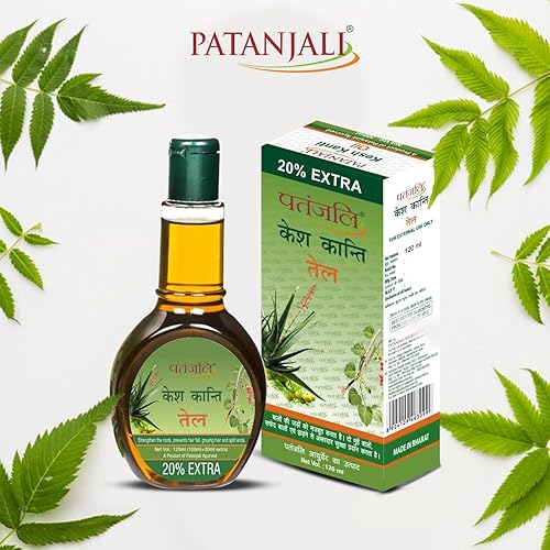Miniatura 3 de patanjali Kesh Kanti - Aceite para el cabello, 4.05 fl oz, paquete de 2