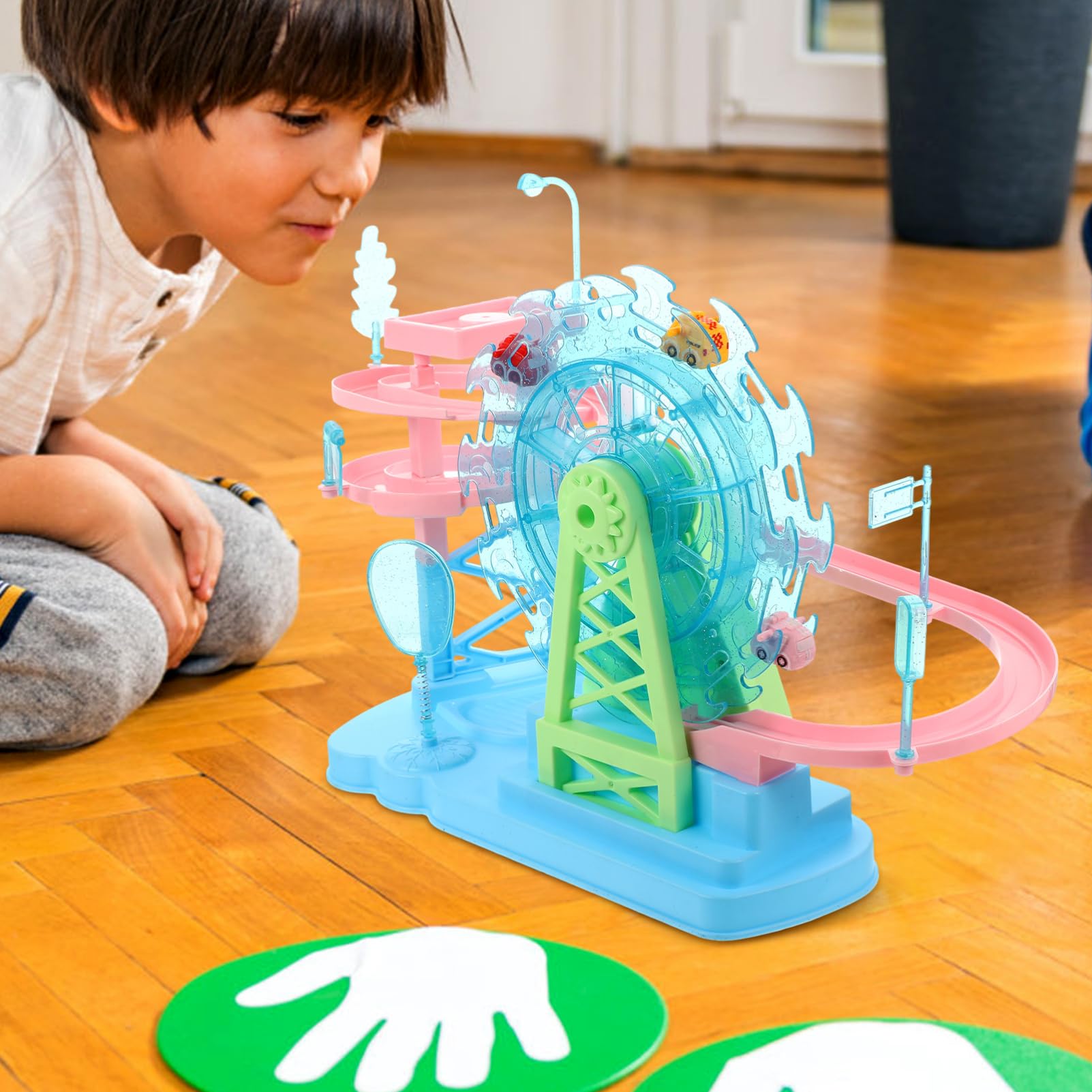 Toyvian 1set Giocattoli Elettrici Per Auto Elettriche Per Scalare Scale Per Creativi e Abilità Motorie Per Compleanni e