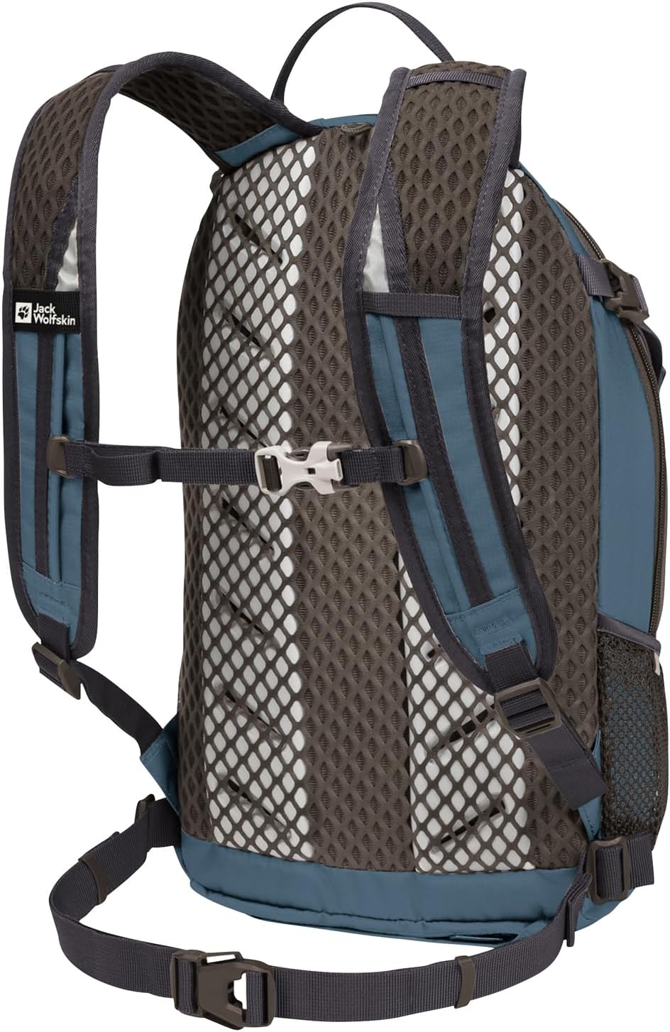 Jack Wolfskin Velocity 12L Lightweight Biking Backpack with Rain Cover and Helmet Lashing