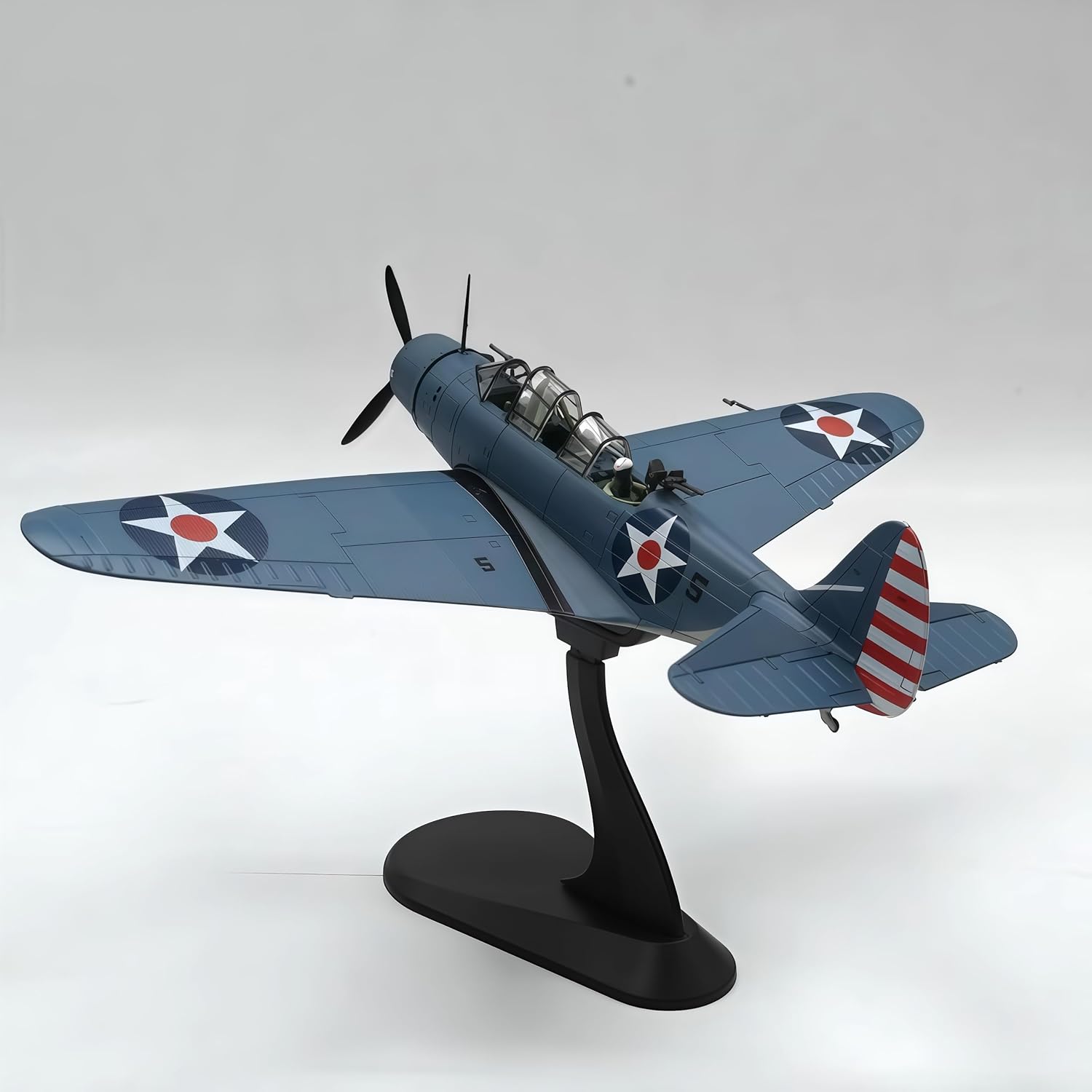TBD Torpedo Fighter Aircraft Alloy Airplanes Model 1:72 Scale Torpedo Attack Plane Military Model Plane for Collection Gifts