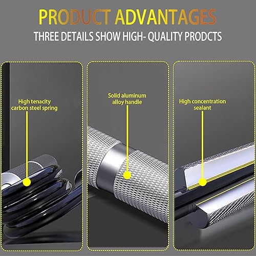 Miniatura 6 de Juego de entrenamiento de fuerza de agarre de metal, fortalecedor de antebrazo de muñeca antideslizante, fortalecedor de agarre de mano para mano,