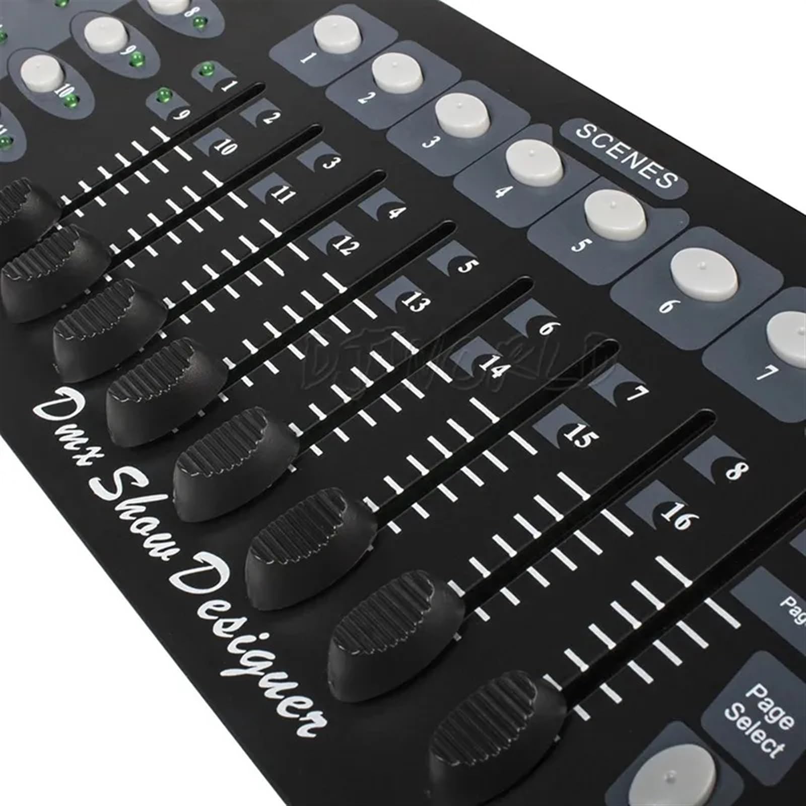 Mikser audio DJWORLD 192 kontroler do reflektora z ruchomą głowicą 192 kanały kontroler Dj do sprzętu DJ-skiego DMX512 kontroler Dsico(5500W)